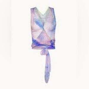 Forte forte silk wrap top